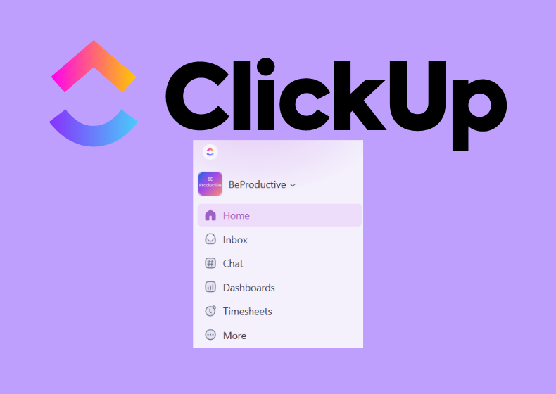 ClickUp – Introduction to Home tab