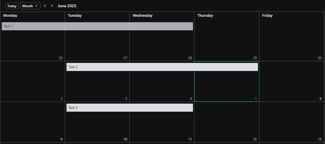 ClickUp Calendar View | BeProductive